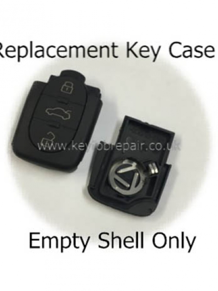  Audi 3 Button Key Case Shell